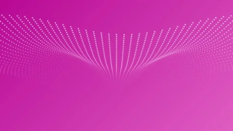 Abstract pink background with moving white dotted lines Video stock 344425651