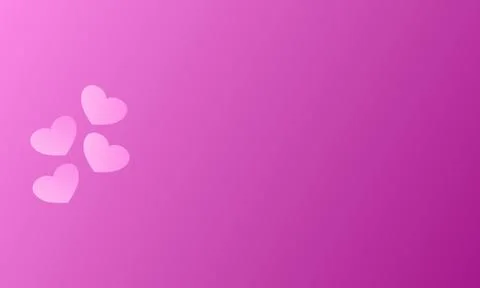 Abstract pink background with object love Stock Illustration
