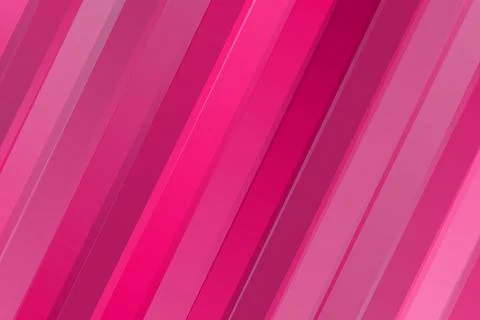 Abstract pink background with paper cut abstract geometric shapes. Dynamic Stock Illustration