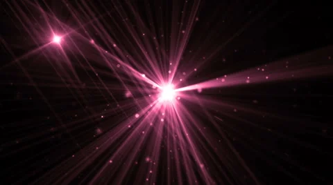 Abstract Pink Background With Rays Sparkles. Stock Footage 62415123