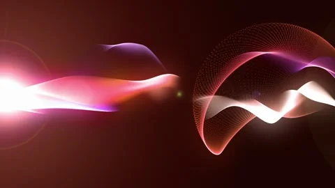 Abstract pink background with smoke Stock Footage 318584536
