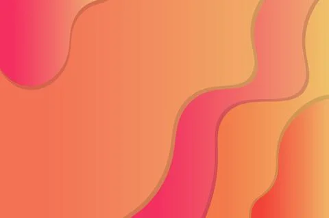 Abstract pink background with smooth lines. Color waves, pattern, art, techno 스톡 일러스트