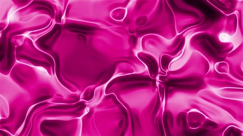 Abstract pink background with smooth, plastic effect, flowing lines suitable for Stock Footage 280087369