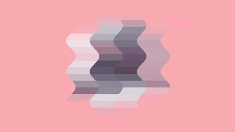 Abstract pink background with squares Stock Footage 99056020