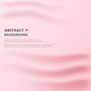 Abstract of pink background with stripe of shadow pattern. For presenting. Stock Illustration