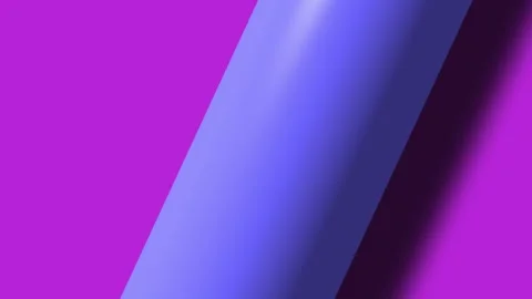 Abstract pink background, stylish rolling figure screensaver Stock Footage 313589581