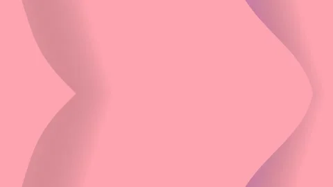 Abstract Pink Background with Wavy Shapes. Stock Footage 329291545