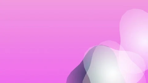 Abstract Pink Background with White Shapes. Stock Footage 329470232