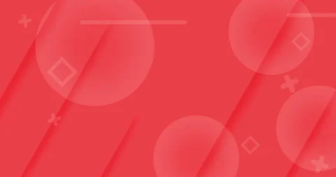 Abstract pink banner design Stock Footage 128366094