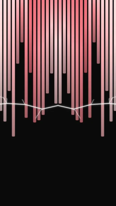 Abstract Pink Bars Falling Animation Loop Video stock 329665560