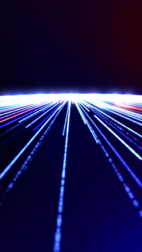 Abstract pink blue light trail creative cosmic background. Stock Footage 293204862