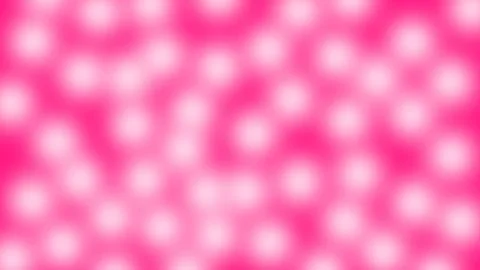 Abstract Pink Bokeh Background with Soft Blurred Light Spots, Vibrant Defocused Stock Illustration