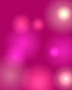 Abstract Pink Bokeh Background with Soft Glowing Light Spheres and Elegant .. Stock Illustration