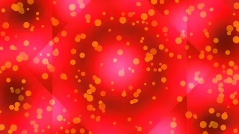 Abstract pink bokeh light circle gradient background design loop Stock Footage 336163437