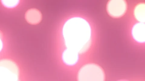 Abstract Pink Bokeh Lights Background Loopable Video. 库存影片 339129900