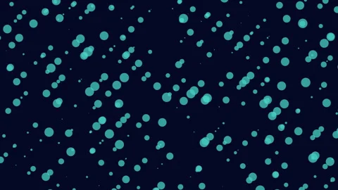 Abstract pink bokeh particles floating on dark blue background, seamless motion 스톡 동영상 333162196