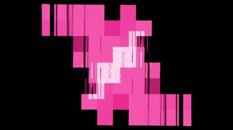 Abstract pink box dancing background Stock Footage 48148493
