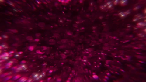 Abstract Pink Bubble Loop Background Animation with Realistic Macro Water Dro Stock Footage 234941403