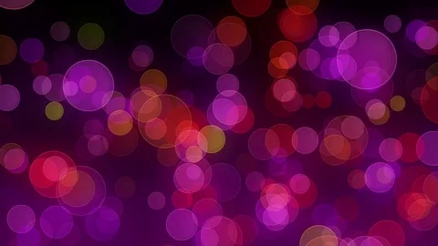 Abstract Pink Christmas motion background. Round bokeh particles and light Stock Footage 83724319