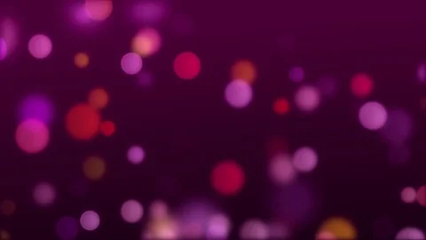 Abstract Pink Christmas motion background. Round glitter bokeh particles and lig Stock Footage 83724326