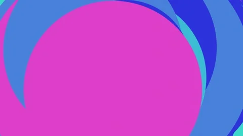 Abstract Pink Circle Animation on Gradient Background Video stock 326176067