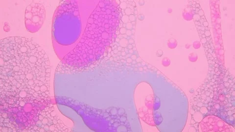 Abstract Pink Color Liquid Element Water Drops. Stock Footage 147994522