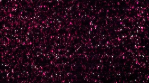 Abstract Pink Computer Hex Code Algorithm Hud Design Template Banner Backgrou Stock Photos