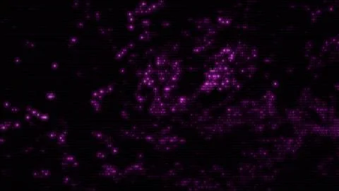 Abstract Pink Computer Hex Code Algorithm Hud Design Template Banner Backgrou 库存照片