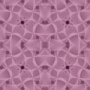 Abstract pink crocheted pattern Stock Illustration