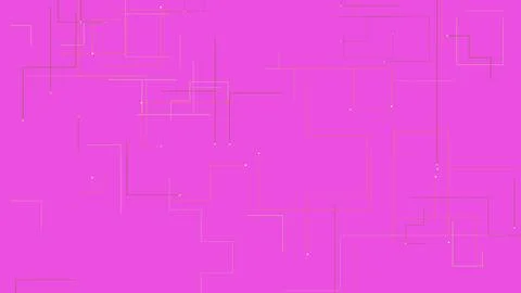 Abstract Pink Digital Technology Background with Minimalist Circuit Board P.. Stockillustratie