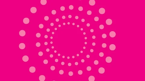Abstract pink dots moving background Stock Footage 338314732