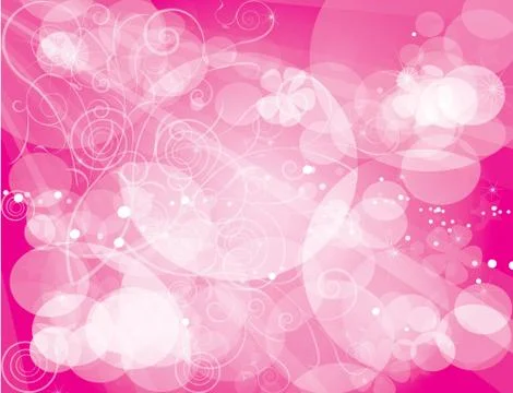 Abstract pink floral background . vector layered. Stock Illustration