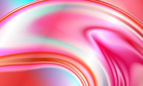 Abstract pink flow wave trendy background. colorful liquid smooth wavy. Stock Illustration