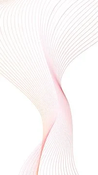 Abstract Pink Flowing Wave Line Background Vector Illustration 库存插图