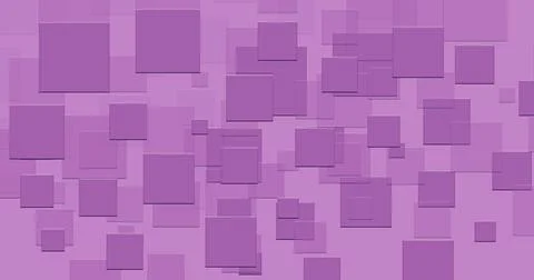 Abstract pink geometric backdrop with 3d squares mosaic Stock Illustration
