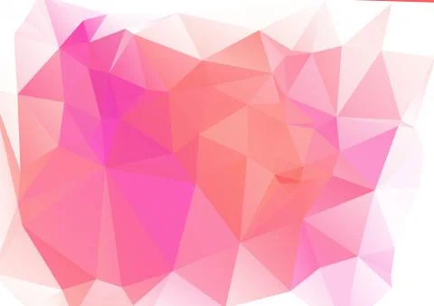 Abstract pink Geometric Background for Design Stock Illustration