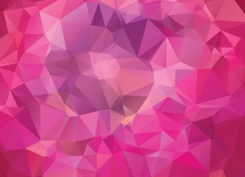Abstract Pink Geometric Background Stock Illustration