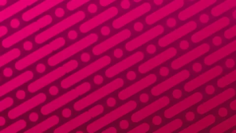 Abstract pink geometric background, with moving diagonal, lines and dots Stock-Footage 347300681