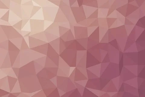 Abstract pink geometric background with polygon shapes Stock Illustration