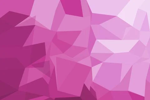 Abstract pink geometric background with polygons and shapes Stock Photos