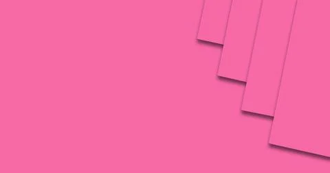 Abstract pink geometric layers background for art banner concept Illustrazione stock