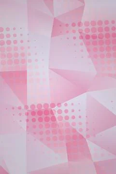 Abstract Pink Geometric Pattern Background Stock Photos