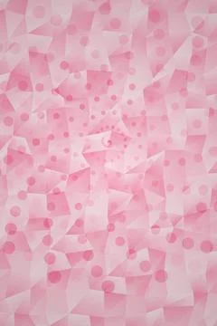 Abstract Pink Geometric Pattern Background Stock Photos