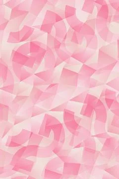 Abstract Pink Geometric Pattern Stock Photos