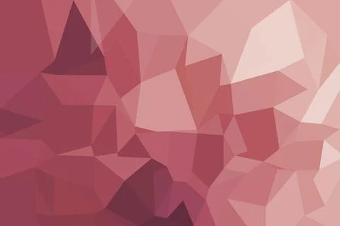 Abstract pink geometric pattern with polygon shapes Stock Photos