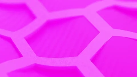 Abstract Pink Geometric Patterns Forming Hexagons with Vibrant Textured Bac.. Video stock 341926033