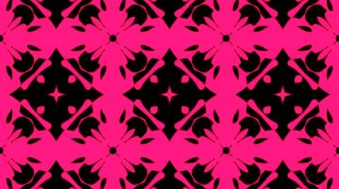 Abstract pink geometric seamless pattern background. Psychedelic Colorful bac イラスト素材