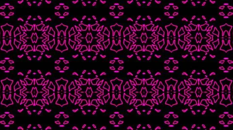 Abstract pink geometric seamless pattern background. Psychedelic Colorful bac 스톡 일러스트
