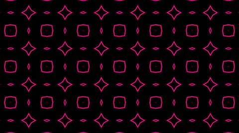 Abstract pink geometric seamless pattern background. Psychedelic Colorful bac Stock Illustration