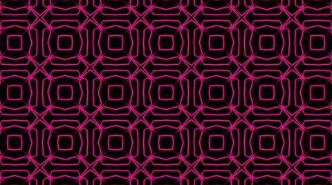 Abstract pink geometric seamless pattern background. Psychedelic Colorful bac 스톡 일러스트